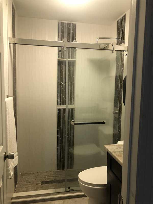 Elegant tile work bathroom Tampa