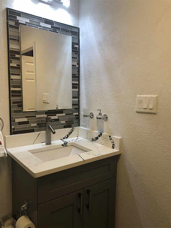 Walk-in shower bathroom Tampa