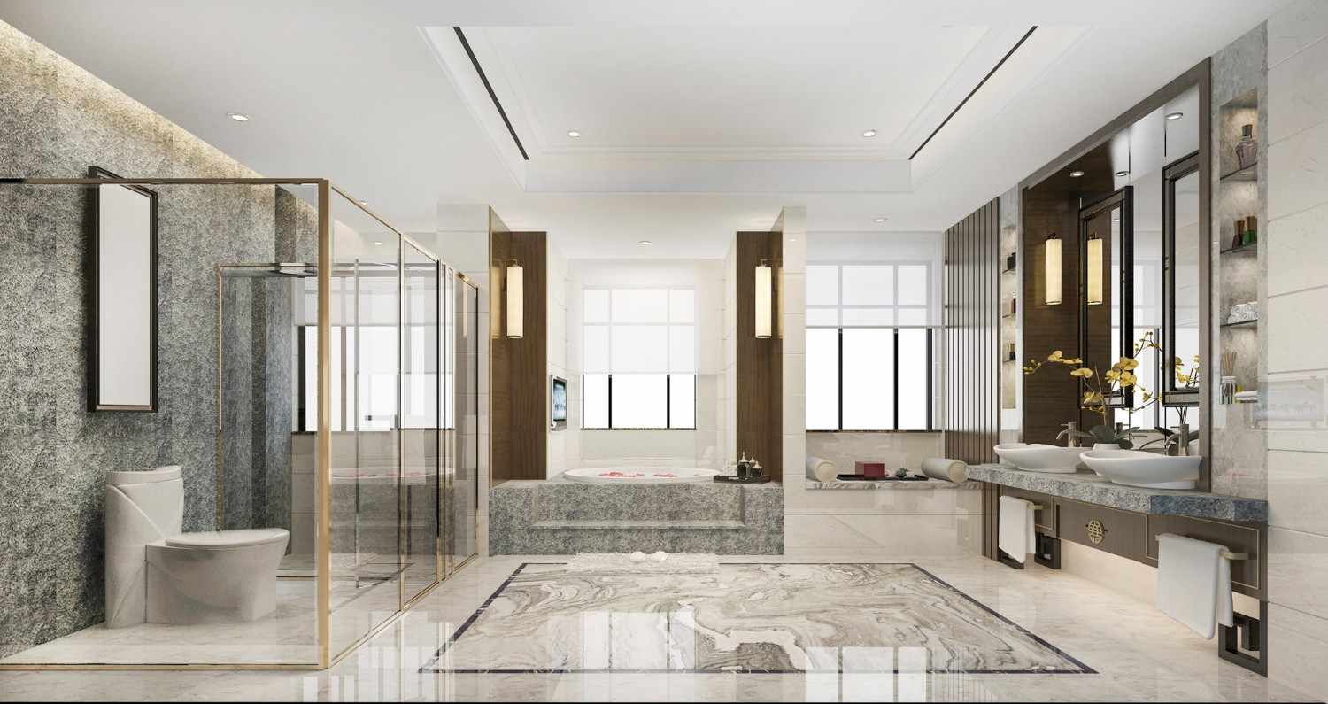 Luxury bathroom remodeling design