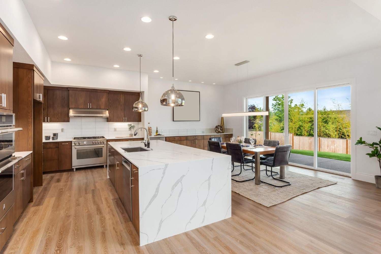 Marble countertop background