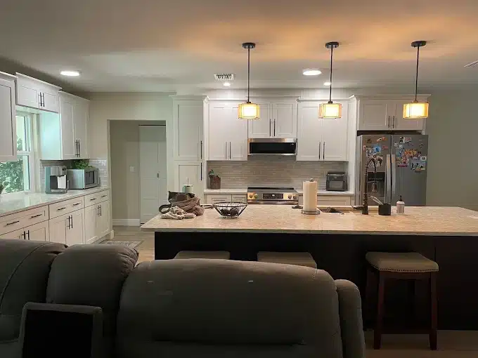 Modern kitchen remodel Tampa Bay
