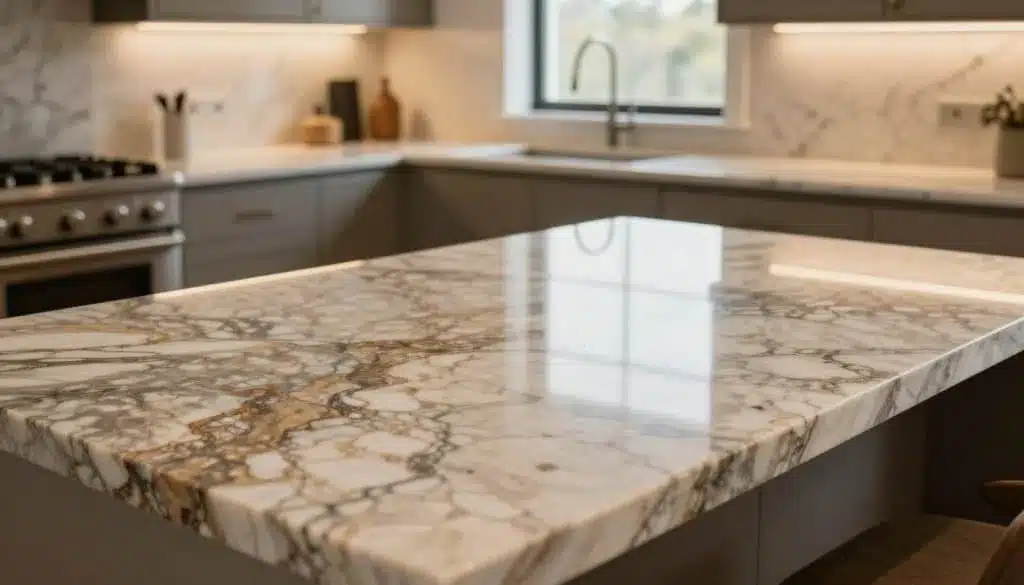 Quartzite countertop hero