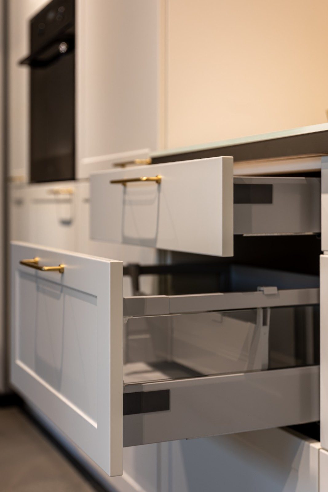 Adjustable shelving for cabinets